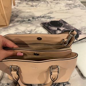 Satchel bag beige